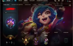 Vendo conta no League of Legends