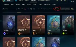 Vendo conta no League of Legends