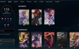 Conta league of legends + valorant