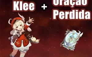 Conta Genshin Impact AR 5 com Klee e Oração Perdida
