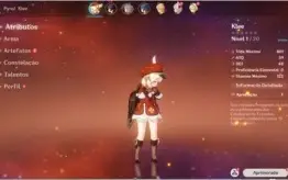 PERSONAGEM NOVA KLEE / AR7 / SEM LINKS / NA