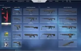 Conta valorant com skin barata pra sair rapido