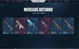 Conta valorant com skin barata pra sair rapido