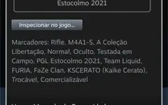 M4A1-S Cyrex Testada em campo