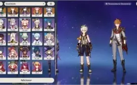 Conta genshin impact AR 56, 10 5estrelas