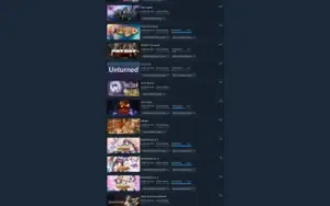 Conta Steam Lv 82 com 458 Jogos de 10 anos