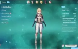 Conta Re-Roll AR 8 + Personagem DPS 5 estrelas