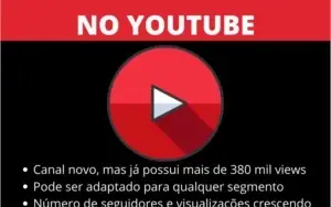 Vendo Canal no Youtube - Muitas Visualizações