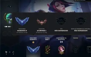 CONTA DIAMANTE 2 MMR ALTO 🔥🔥