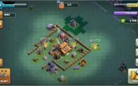 CONTA CLASH OF CLANS CV9 90% FULL