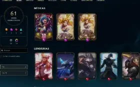 Conta Lol Diamante. Várias Skins E Campeões