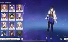 GENSHIN IMPACT CONTA COM YAE MIKO C1, YELAN E VENTI - AR 26