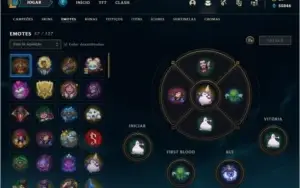 CONTA 700+ SKINS FULL CHAMP