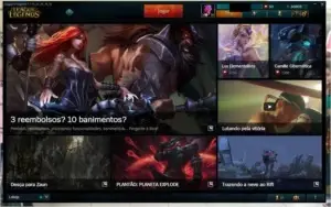Conta League of Legends Gold 3 Barato