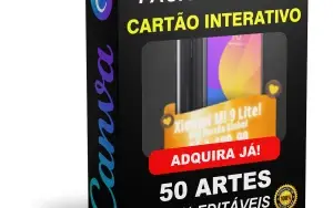 Pack Canva Cartão Digital Interativo Vol 2 - 41 Artes