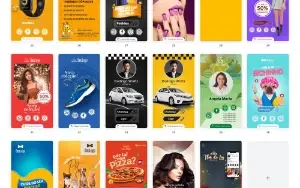 Pack Canva Cartão Digital Interativo Vol 2 - 41 Artes