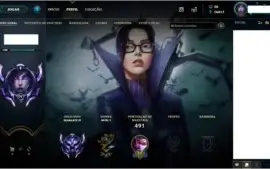 Conta d4 112 skins +22 cromas quase todos os champions