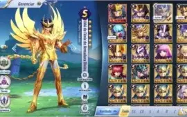 SAINT SEIYA AWAKENING - COM GEMAS AVANÇADAS E LIVROS