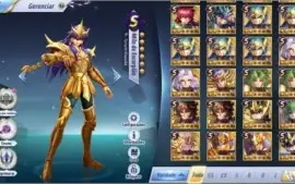 SAINT SEIYA AWAKENING - COM GEMAS AVANÇADAS E LIVROS