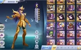 SAINT SEIYA AWAKENING - COM GEMAS AVANÇADAS E LIVROS