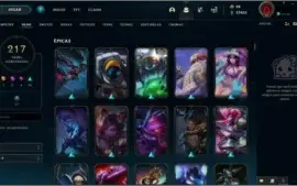 CONTA LOL + 134 CHAMPS + 214 SKINS + SKIN LUCIAN VITORIOSO