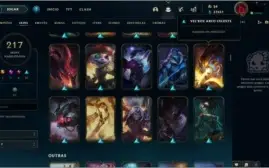 CONTA LOL + 134 CHAMPS + 214 SKINS + SKIN LUCIAN VITORIOSO