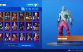 Conta fortnite salve o mundo + skins preço negociavel
