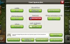 Conta Clash of clans,cv 9 quase full