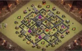 Conta Clash of clans,cv 9 quase full