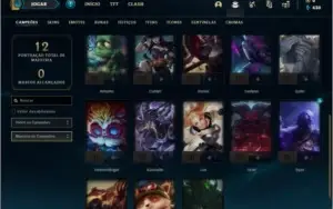 Conta bronze 4 com 2 skins e 23 champs BARATA