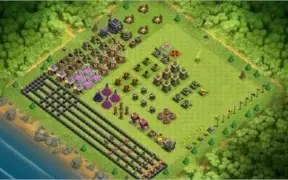 Clash Of Clans Centro de Vila 9