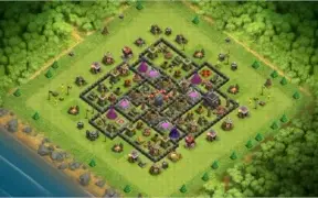 Clash Of Clans Centro de Vila 9