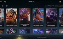 Wild rift conta ex grão-mestre , 8 lendárias(sett)