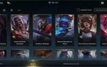 Wild rift conta ex grão-mestre , 8 lendárias(sett)