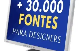 Pack 30000 Fontes Para Designer Gráfico + Brinde