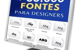 Pack 30000 Fontes Para Designer Gráfico + Brinde