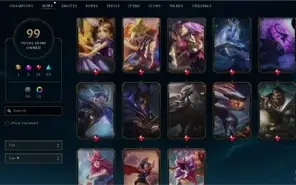 conta de lol com RP