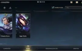 ESMERALDA IV + 32 SKINS + 1283 (RP) WILD CORES + 45 CAMPEÕES