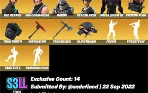 CONTA FORTNITE RARA SEASON 3, EMOTES MAIS RAROS DO JOGO
