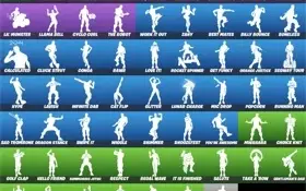 CONTA FORTNITE RARA SEASON 3, EMOTES MAIS RAROS DO JOGO
