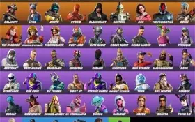CONTA FORTNITE RARA SEASON 3, EMOTES MAIS RAROS DO JOGO