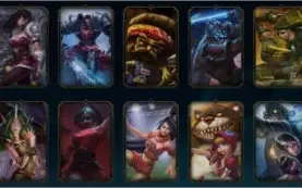 LOL conta nível 23, 49 skins, 21 legado