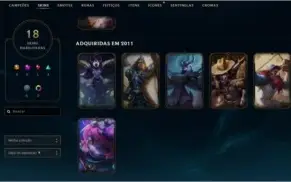 Conta Jarvan Vitorioso e Kayle Juiza
