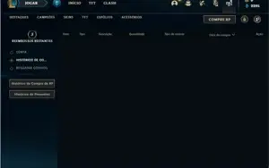 Conta prata 4 com 37 Champs e 8 Skins + 5 Fragmentos
