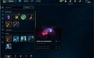 Conta prata 4 com 37 Champs e 8 Skins + 5 Fragmentos