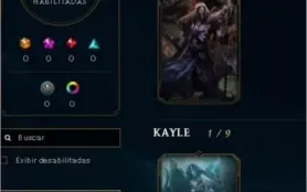 Conta de league of legends- 20 campeões 3 skins kayle juiza