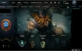 Conta league of legends com skins raras