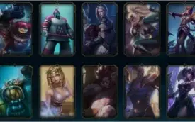 Conta league of legends com skins raras