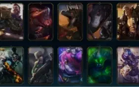 Conta league of legends com skins raras