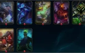 Conta league of legends com skins raras